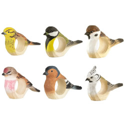 6 uccelli (Portatovaglioli)